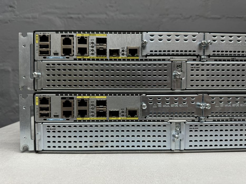 Маршрутизаторы Cisco ISR4351/K9(лицензии- Permanent) безнал/гарантия
