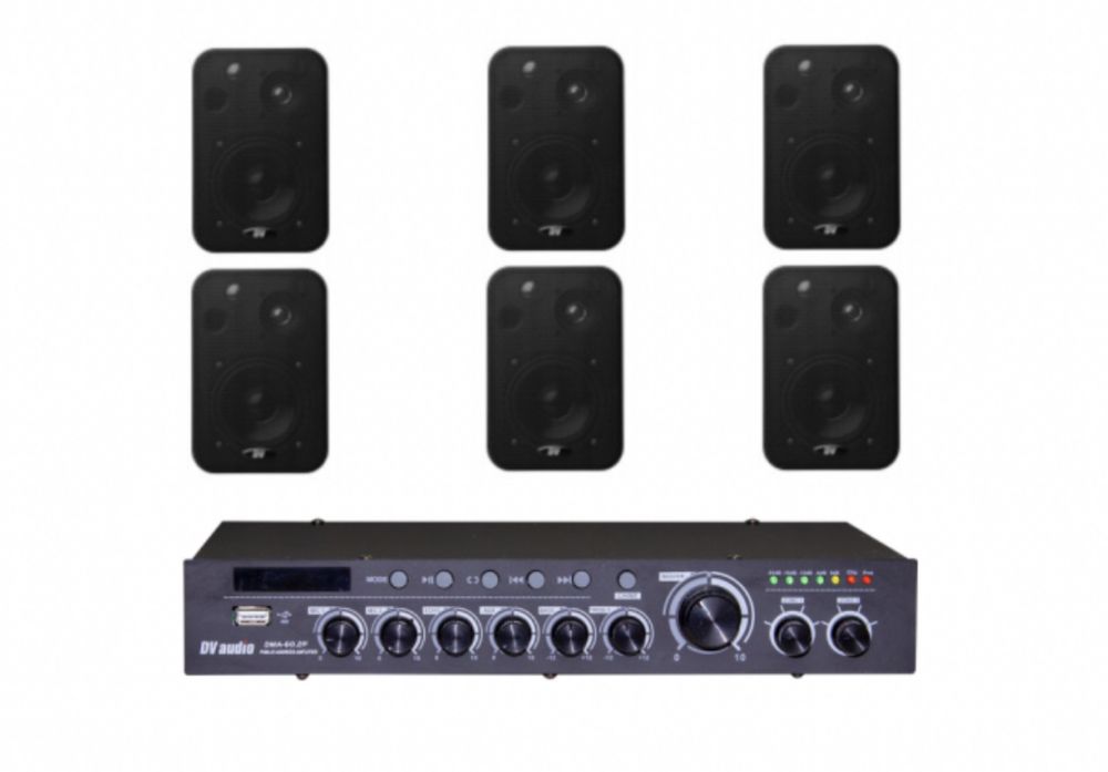 Комплект фонового озвучування ресторанів, кафе, барів, трц, готелів