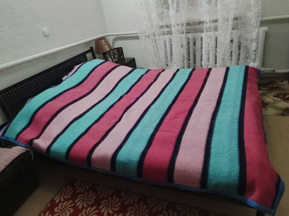 Плед полушерстяний СССР 180х215