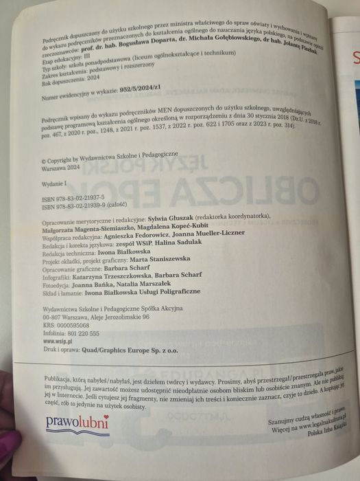 Olicza epok 3.1 WSiP