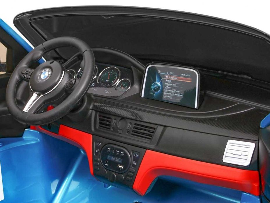 Auto samochód BMW X6M 240W dwuosobowe na akumulator Lakierowane