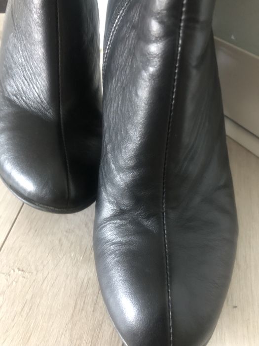 Шкіряні чоботи демосезон