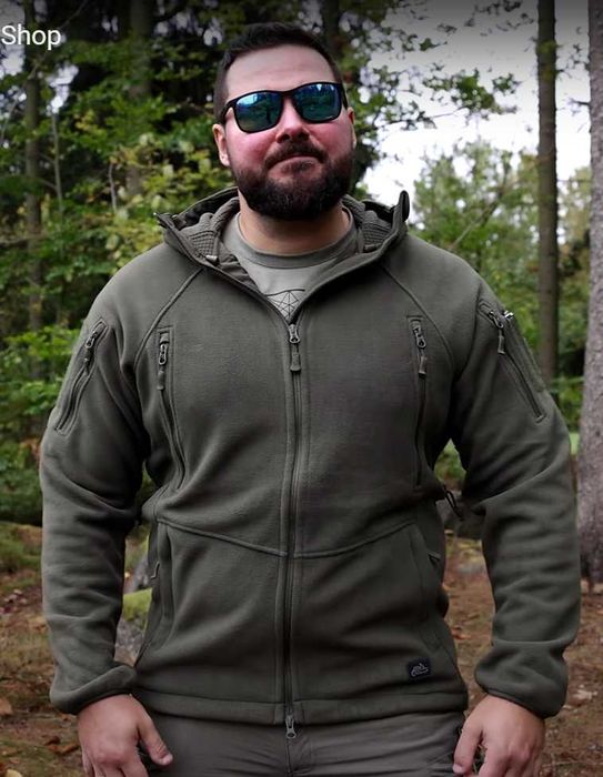 Patriot Mk2 HELIKON-TEX Hybrid Fleece толстовка куртка худі кофта фліс