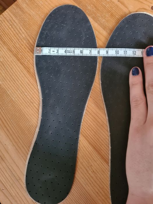 Wkładki do butów nieużywane 24cm