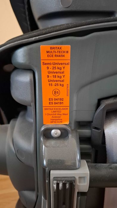 Fotelik Britax Multitech III