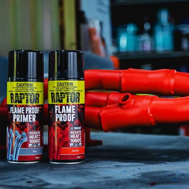 RAPTOR U-POL: термостійкі фарби для авто, дисків, рами, шасі, глушителів, моторів