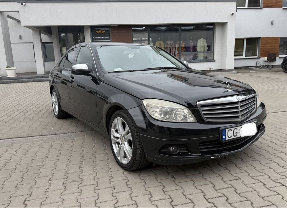 Mercedes C klasa 2007r LPG przebieg 347 tys
