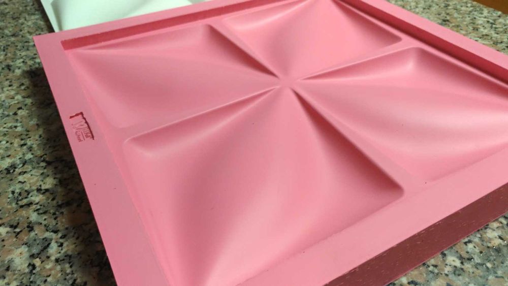 Molde 3d em Silicone Pétala Oriental