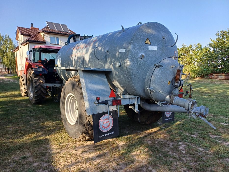 Beczkowoz 8000 litrów pomot chojna