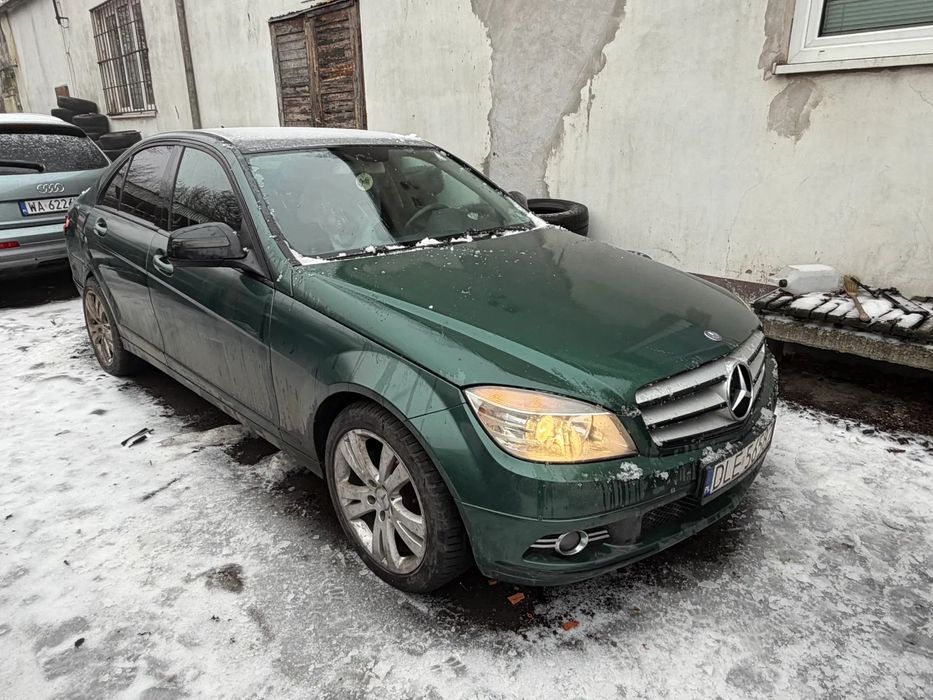 Mercedes-Benz Klasa C FAKTURA VATmarża, Zamian, Uszkodzony lekko, Super stan