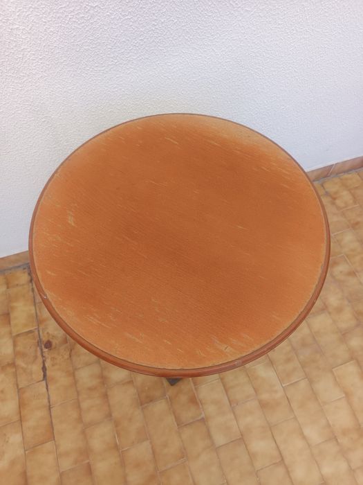 Mesa Ferro Fundido e Madeira (Pronta Entrega)