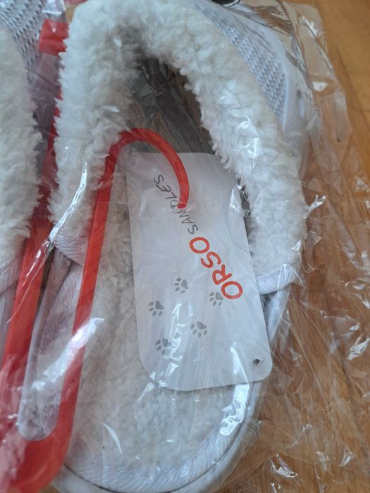 Crocs brancos - Sandálias 100% eva - Orsosandles - Novas -Tamanho 37