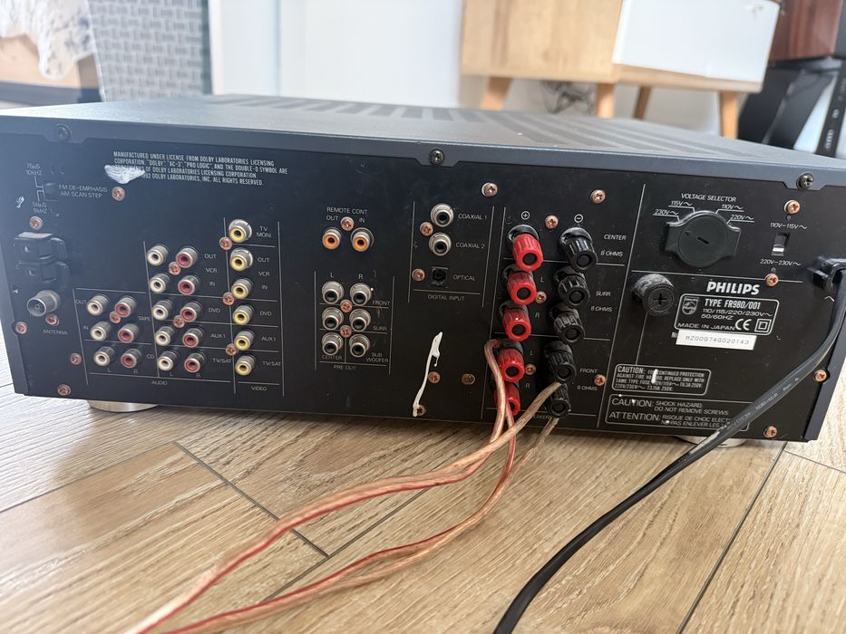 Zestaw głośniki elac+subwoofer+amplituner