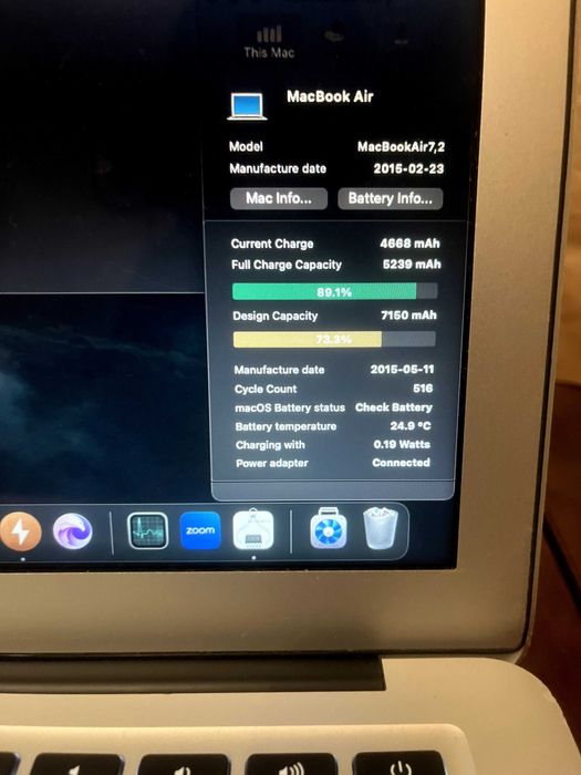 Macbook Air 13" a1466 2015 - уважно читати!