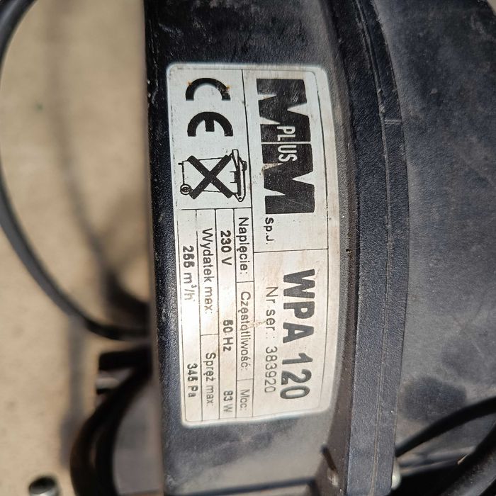 KG-Elektronik SP-05 LED sterownik + Wentylator dmuchawa WPA 120 MplusM