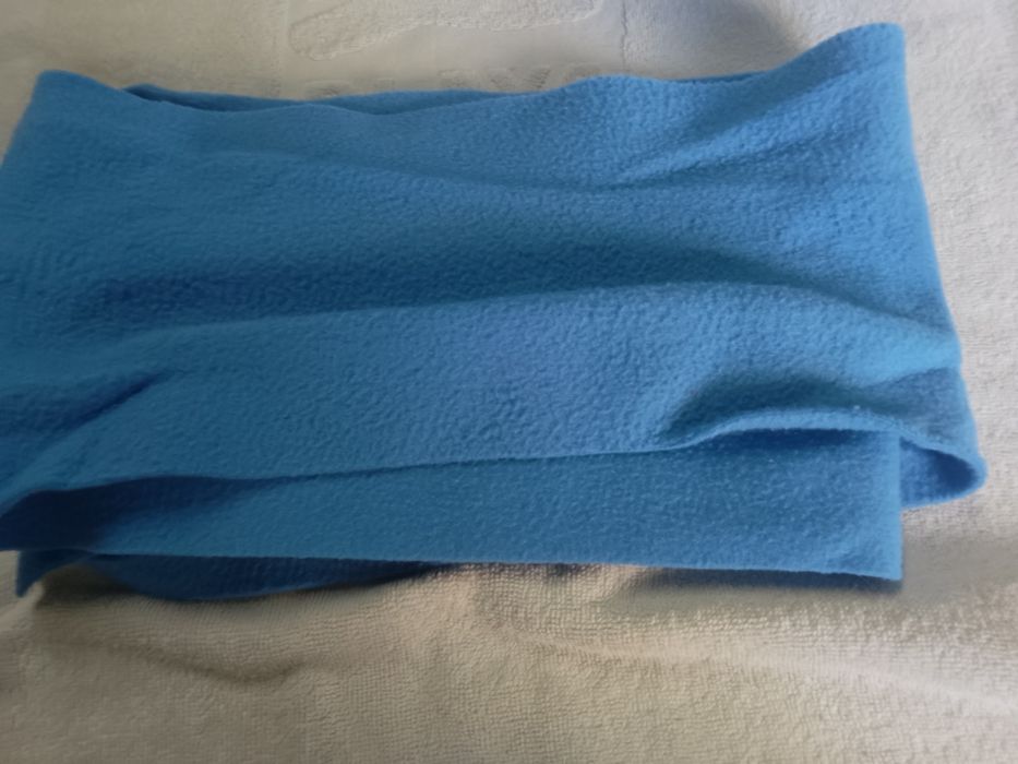 Cachecol a escola cachecol azul de 1,20 m para o inverno