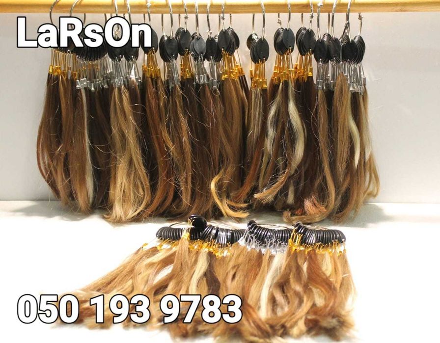 Натуральный волос тест пряди для окрашивания