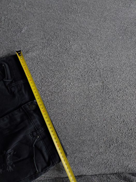 Dżinsy rurki czarne asos 36 S