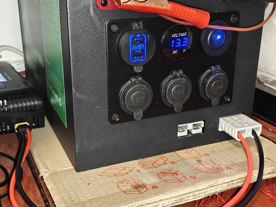 Разъем силовой TX60-F (мама) на Anderson 50A