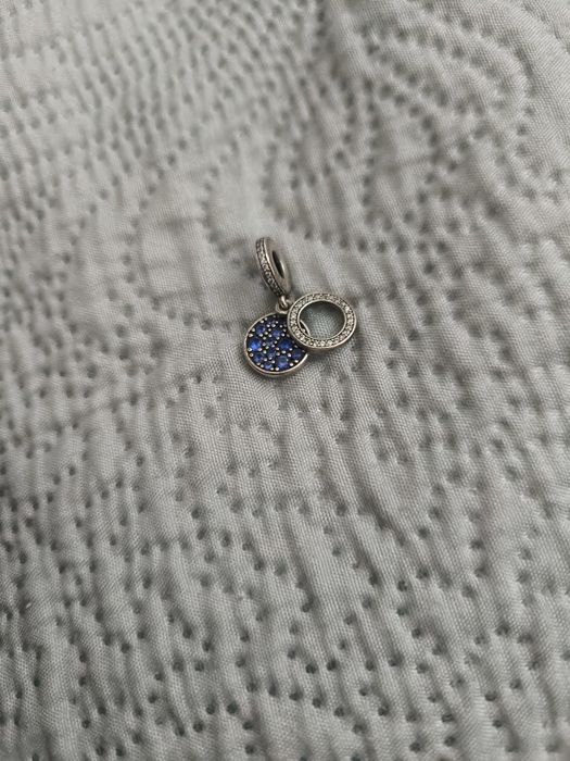 Charms Pandora podwójna zawieszka