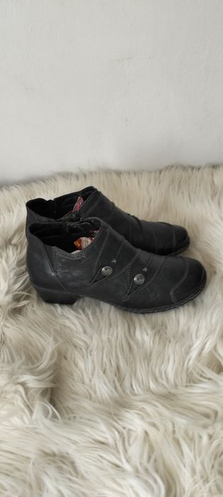 Botki damskie skórzane Reflexan roz 39