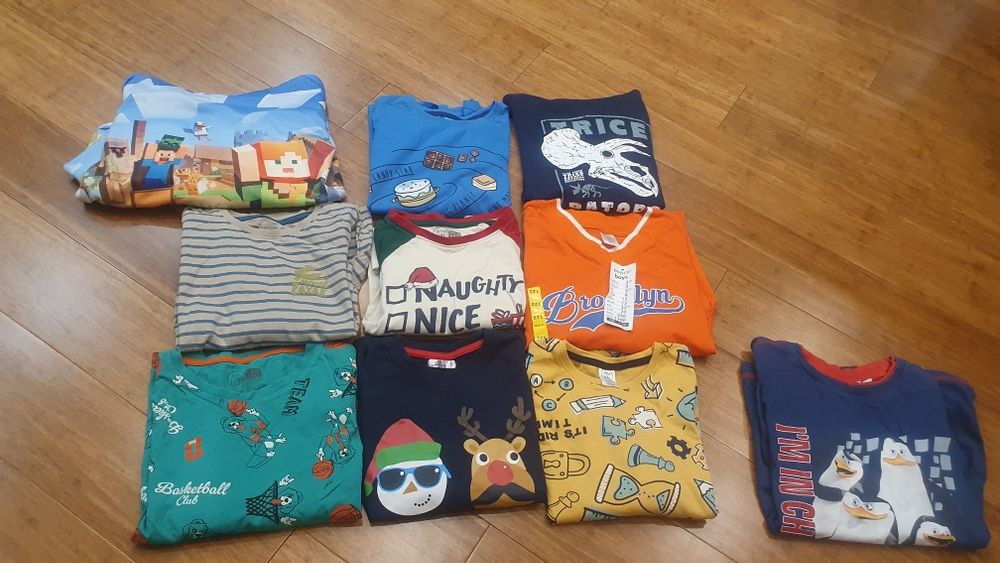 Koszulki długi rękaw od 122 do 134