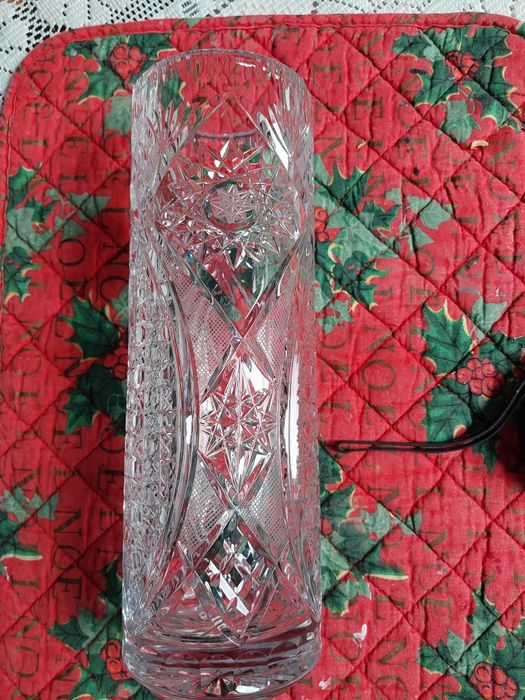 Krysztaly wazony PRL