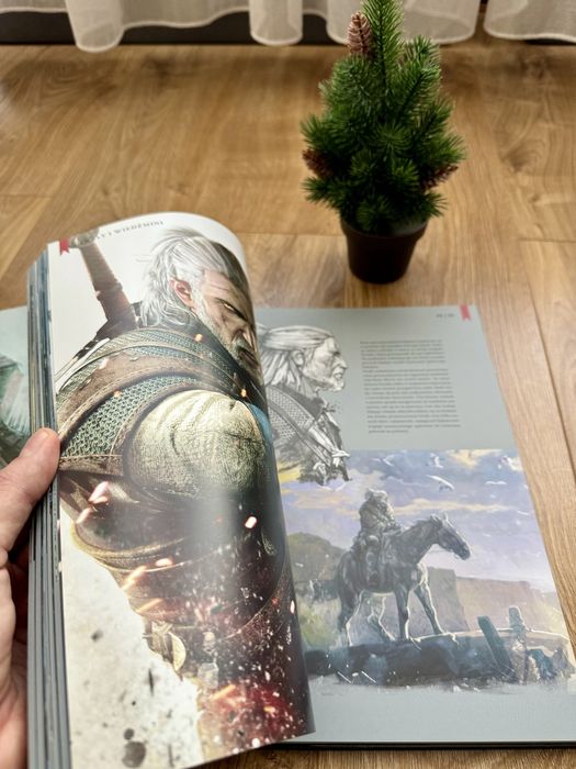 Wiedzmin 3 Artbook - AUTOGRAF Marcin Iwiński - Bialy Kruk