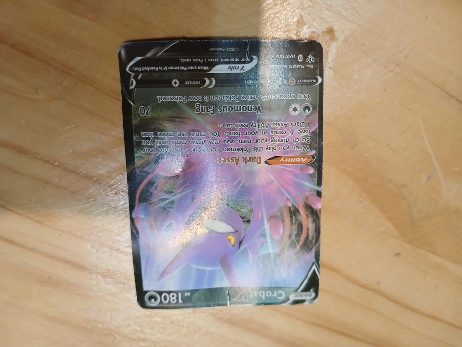 Karta Pokemon - Shining Faces - Crobat V