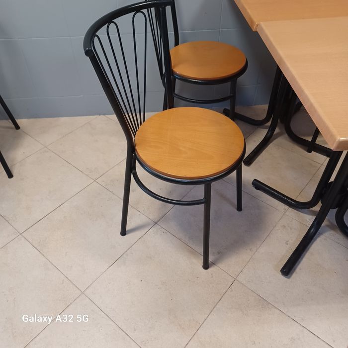 Mesas e cadeiras para café/ restaurante