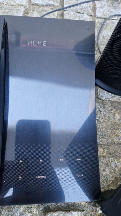 Sistema surround sony com fio e leitor blu ray