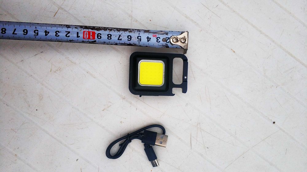 Фонарик брелок Led светильник портативный карманный маленький. Type c.