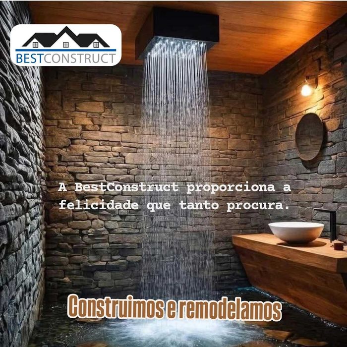 Remodelações e construção chave na mão com orçamentos gratuitos.