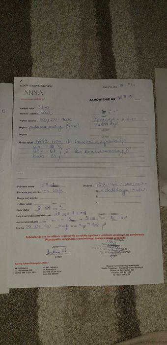 Suknia Ślubna ANNA 5972 ivory założona tylko raz