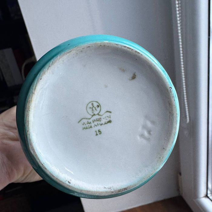 Wazon Lidia Wałbrzych Dzika Róża Porcelana PRL