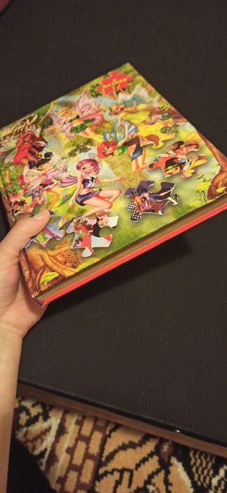 Книга пазли Вінкс, 6 пазлів, головоломки