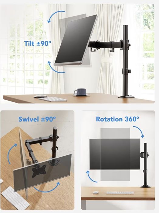 !!Uchwyt do Monitora 13-32 " PREMIUM zestaw!!