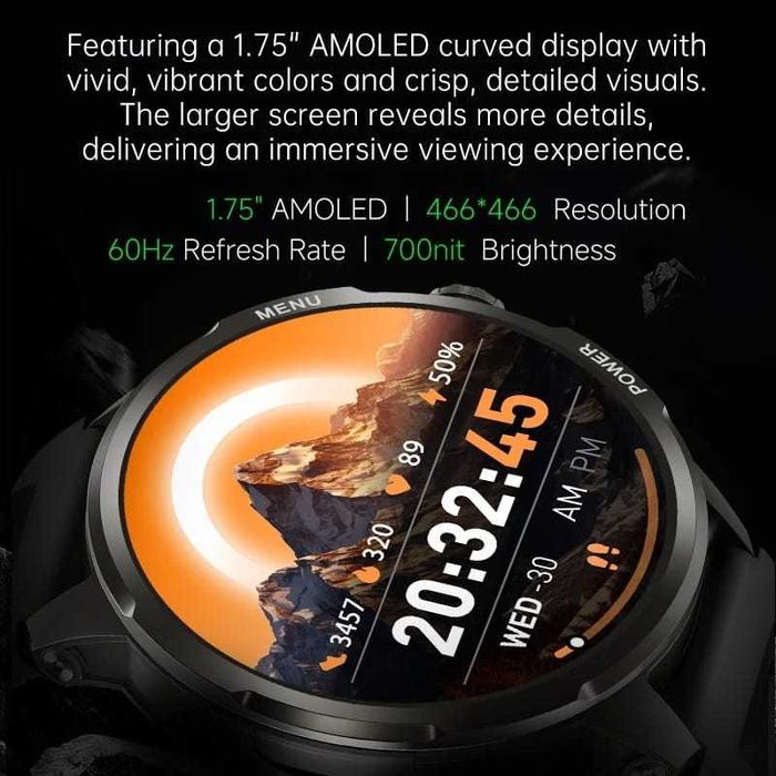 Black Shark Watch X Pro WiFi + 4G GPS 4GB/32GB IPX5 (Chamadas)