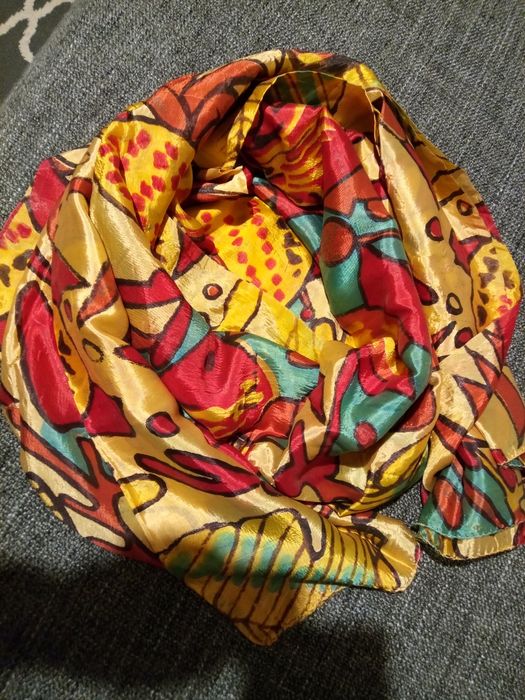 Szal jedwabny apaszka