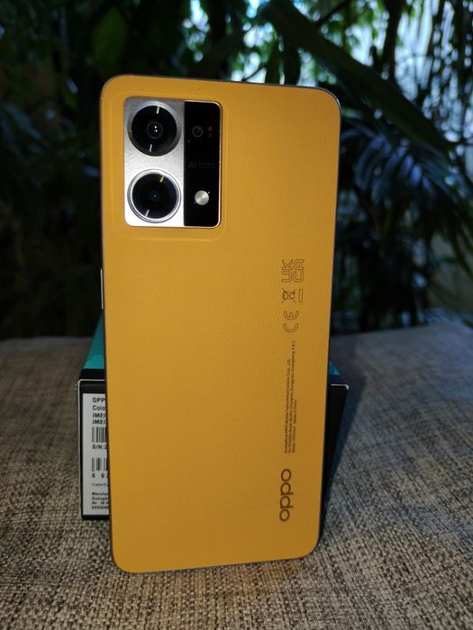 Смартфон OPPO Reno 7 Sunset Orange повний комплект
