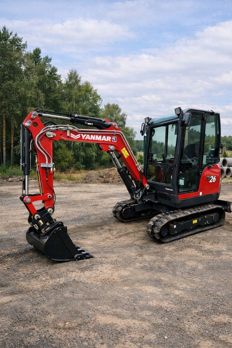 Minikoparka yanmar Vio26 Jak Nowa 2025r volvo kubota cat JCB okazja