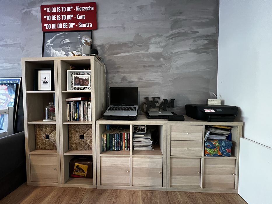 Conjunto de estantes KALLAX IKEA