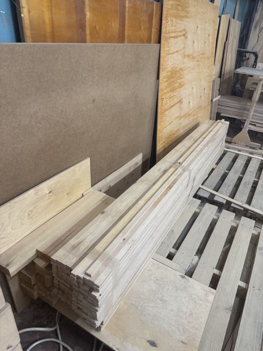 Рейкові панелі з фанери.