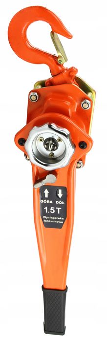Wciągarka Wyciągarka 1.5T Łańcuchowa Naciągarka Z Grzechotka Kifor