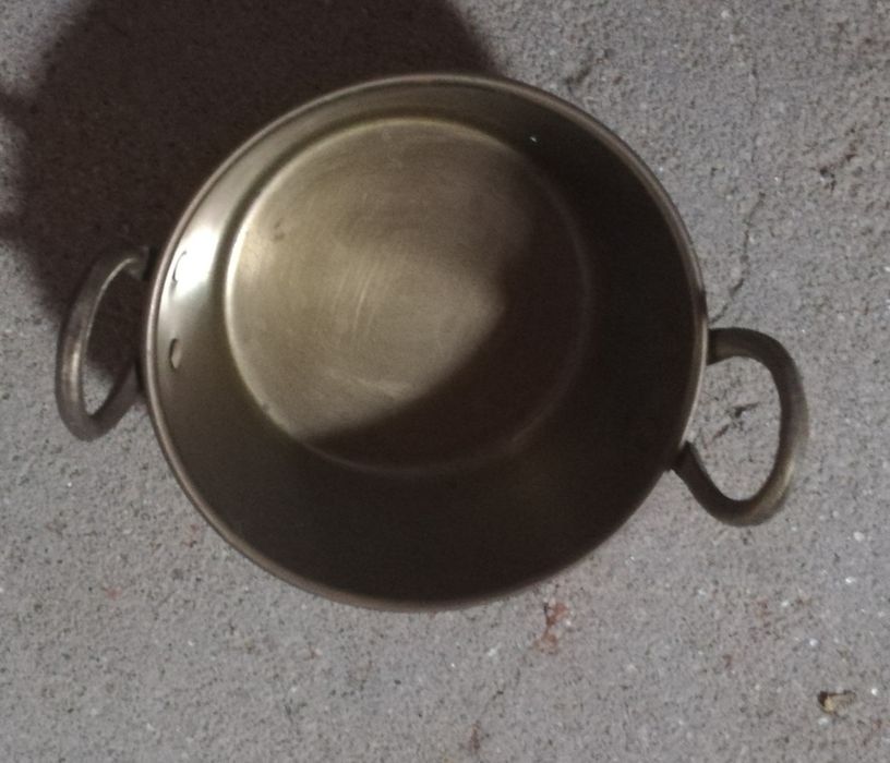 Conjunto de peças em latão
