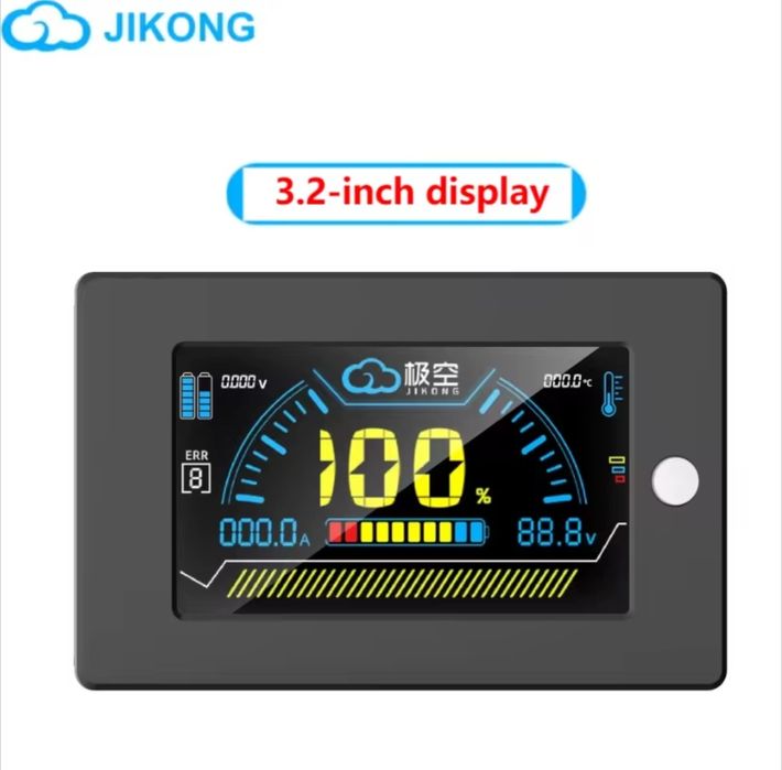 JIKONG BMS 3,2-дюймовый экран