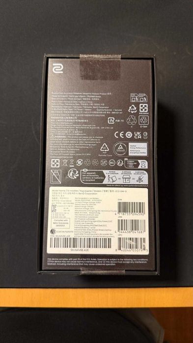 Rato Zowie EC2-DW Wireless preto Enhanced Receiver caixa