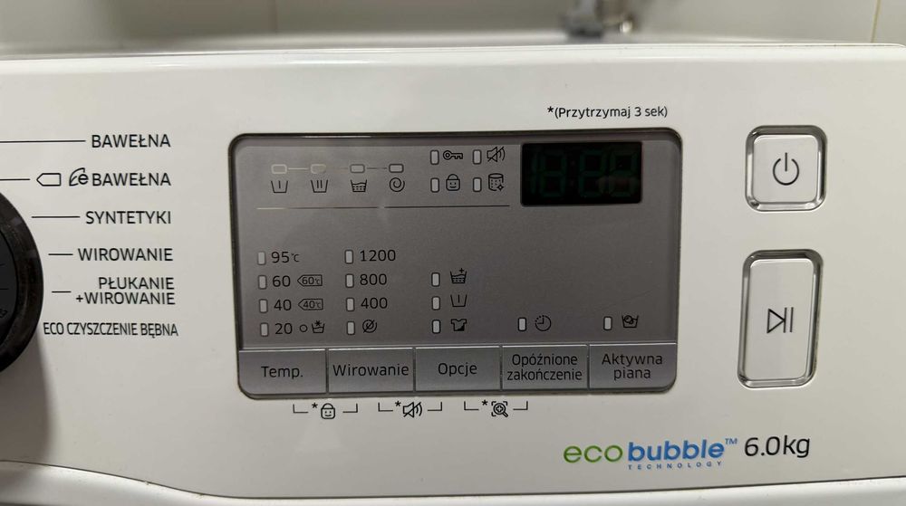 Pralka Eco Bubble 6kg