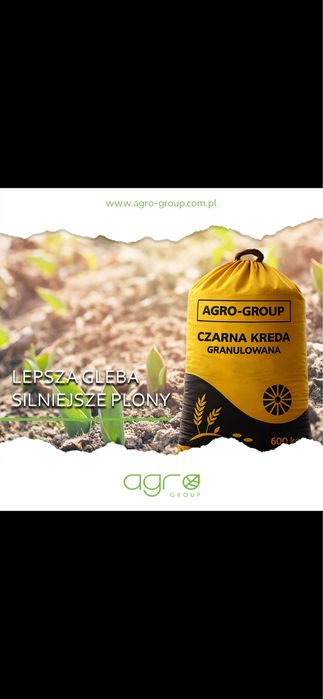 Wapno granulowane oraz czarna  kreda PRODUCENT