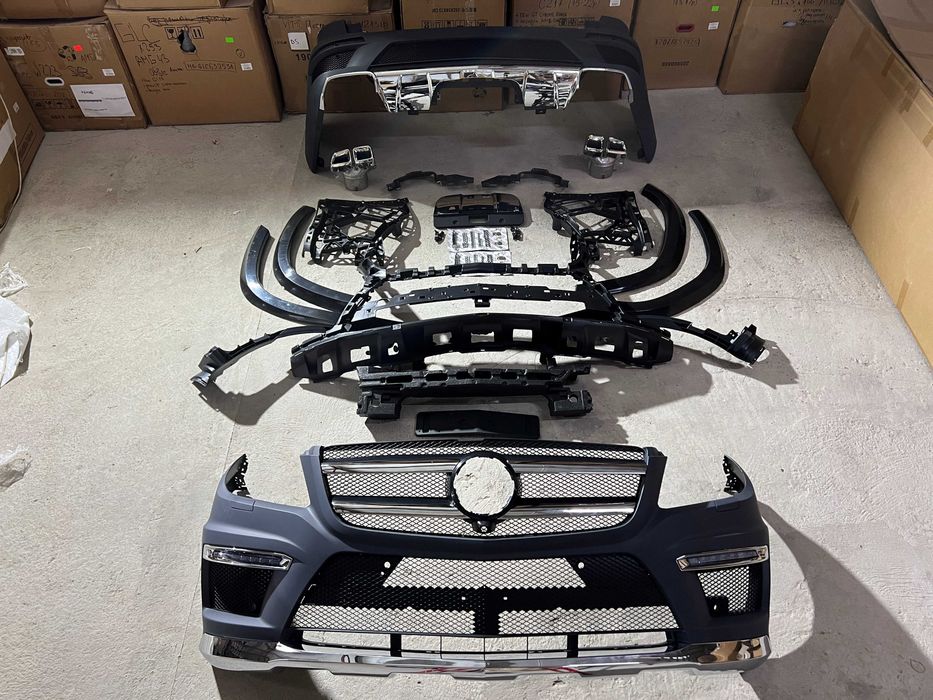 обвес GL63 AMG для Mercedes GL X166 W166 12-15 года 63 амг решетка